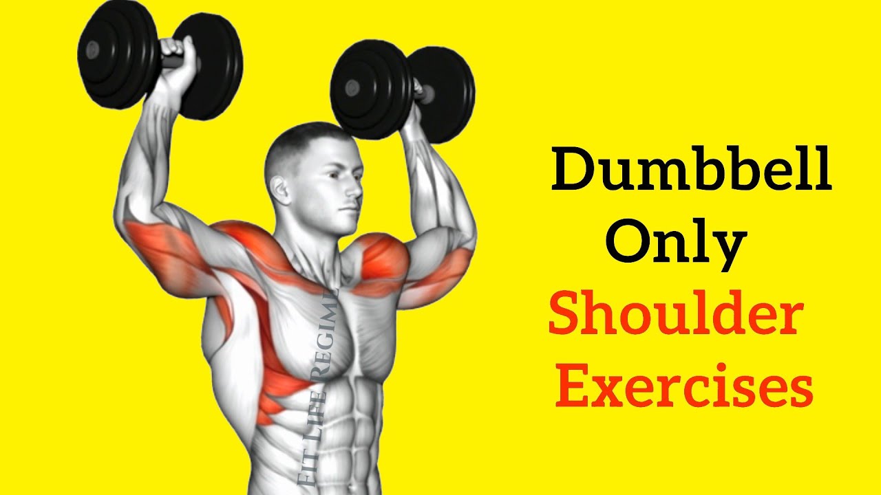 10 Best DUMBBELL SHOULDER EXERCISES You Need For Sculpted Shoulders