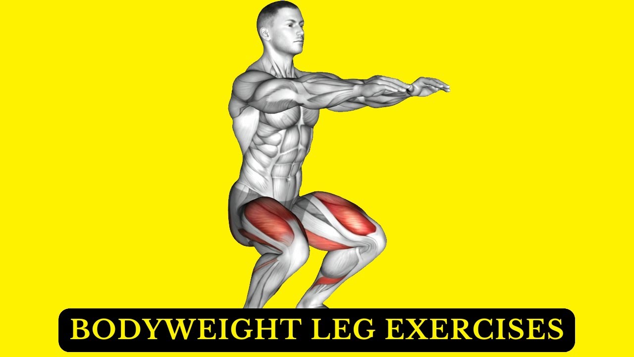 10 Best Bodyweight Leg Exercises (No Equipment Needed)