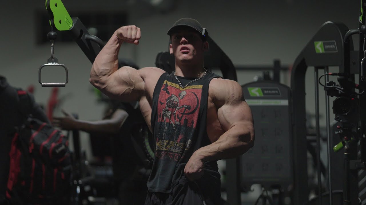 Winter Shredathon Day 50  - Arms at American Barbell