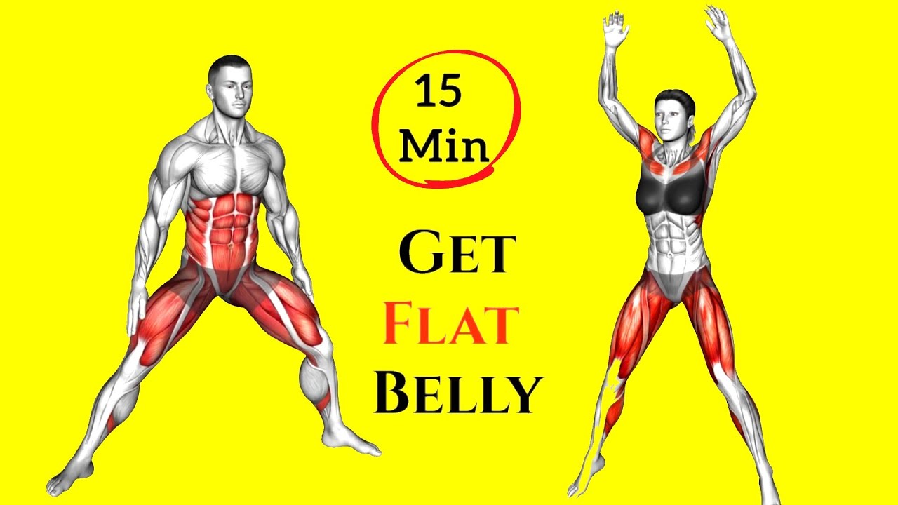 15-Minute Cardio Routine To Get Flat Stomach (Burn Calories Fast)