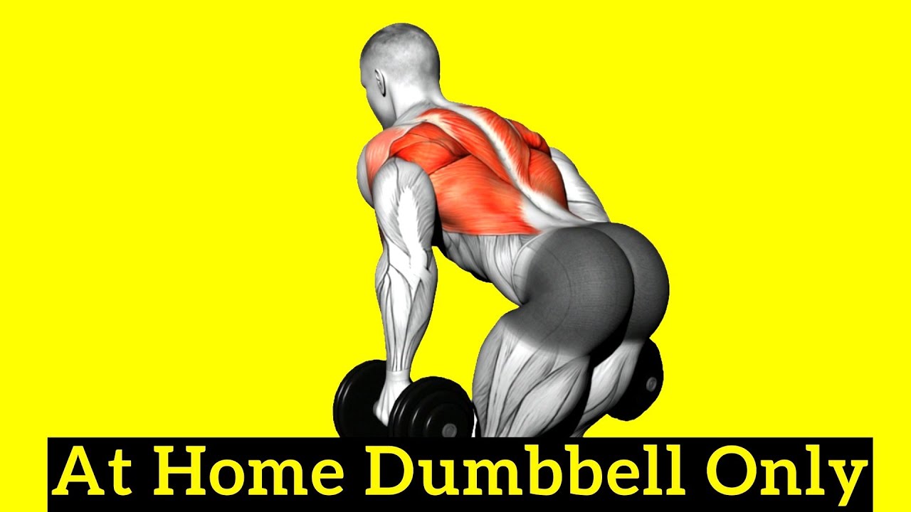 7 Best Dumbbell Back Exercises That You Should Do At Home (Without Bench)