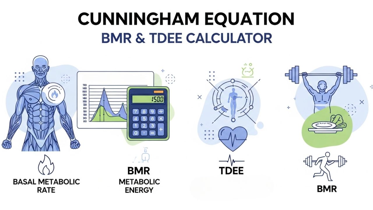 Cunningham Equation Calculator (BMR & TDEE)