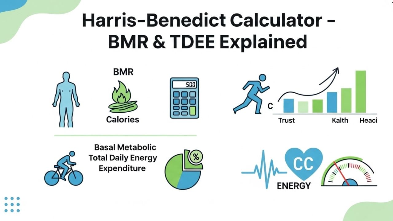 Harris-Benedict Calculator (BMR & TDEE)