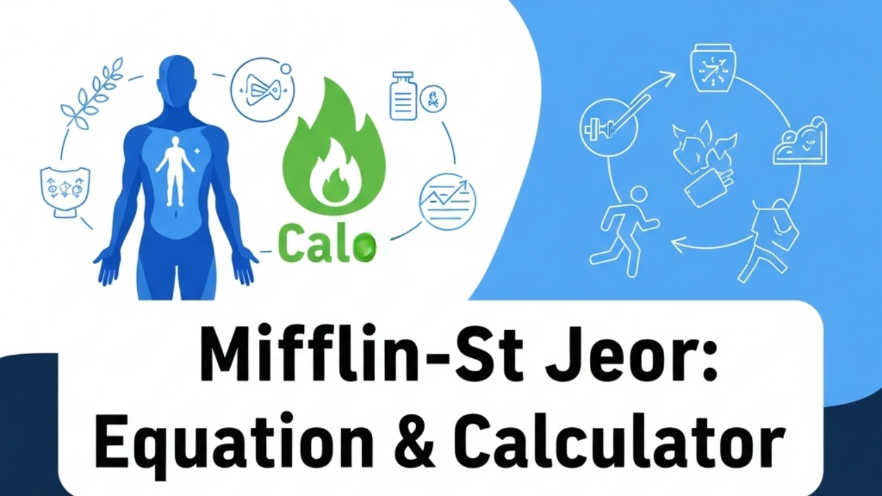 Mifflin-St Jeor Equation & Calculator