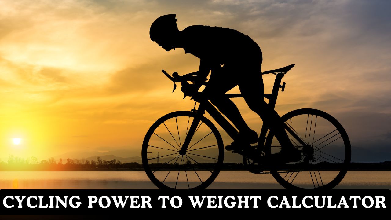 Cycling Power to Weight Calculator