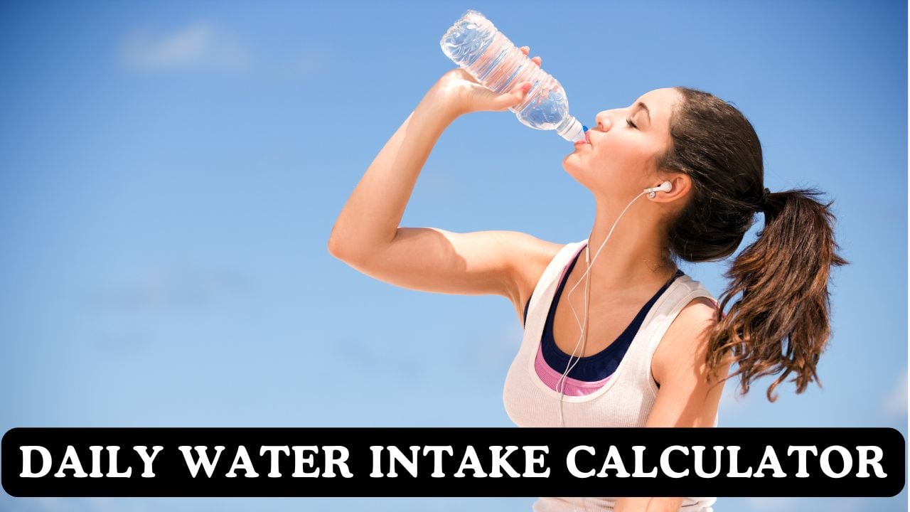 Daily Water Intake Calculator