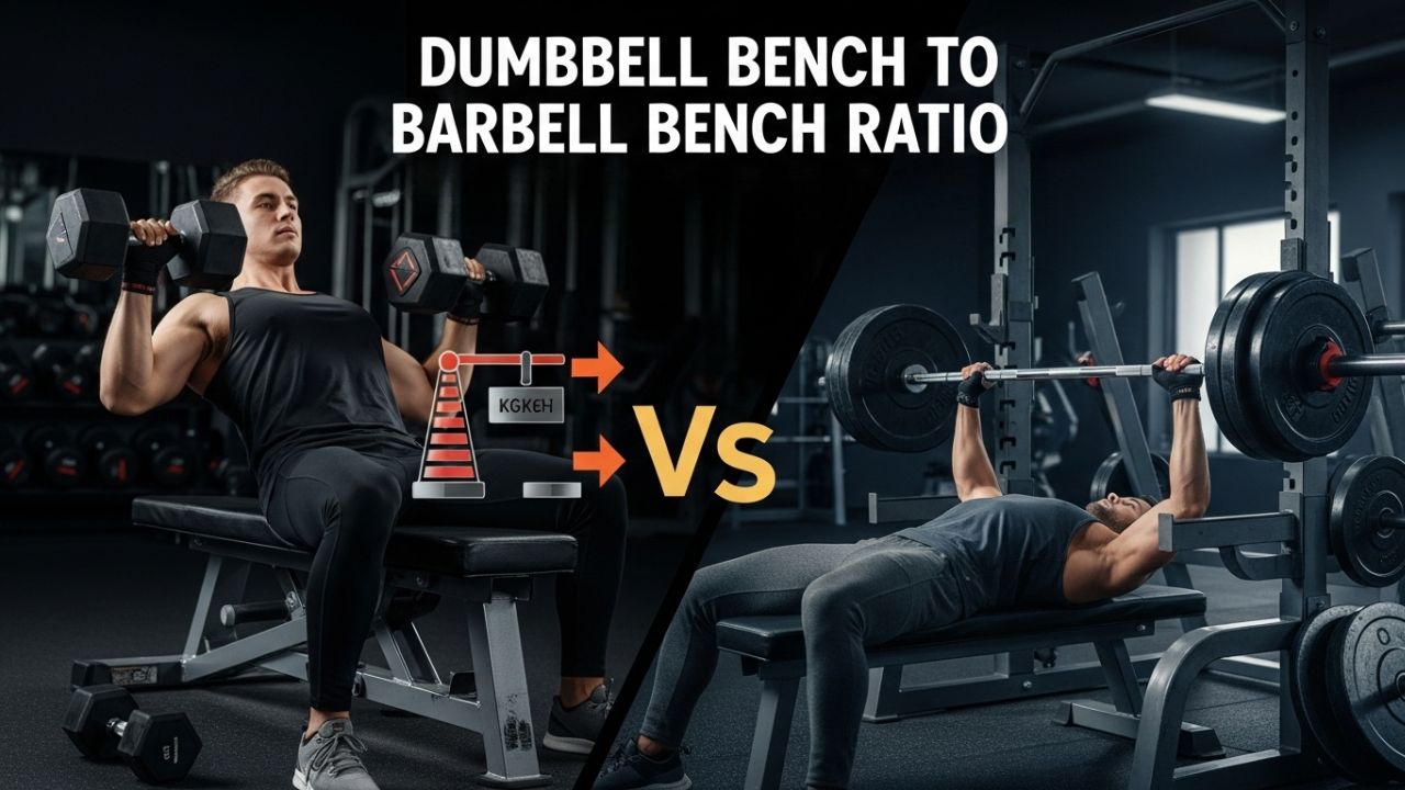 Dumbbell Bench to Barbell Bench Ratio