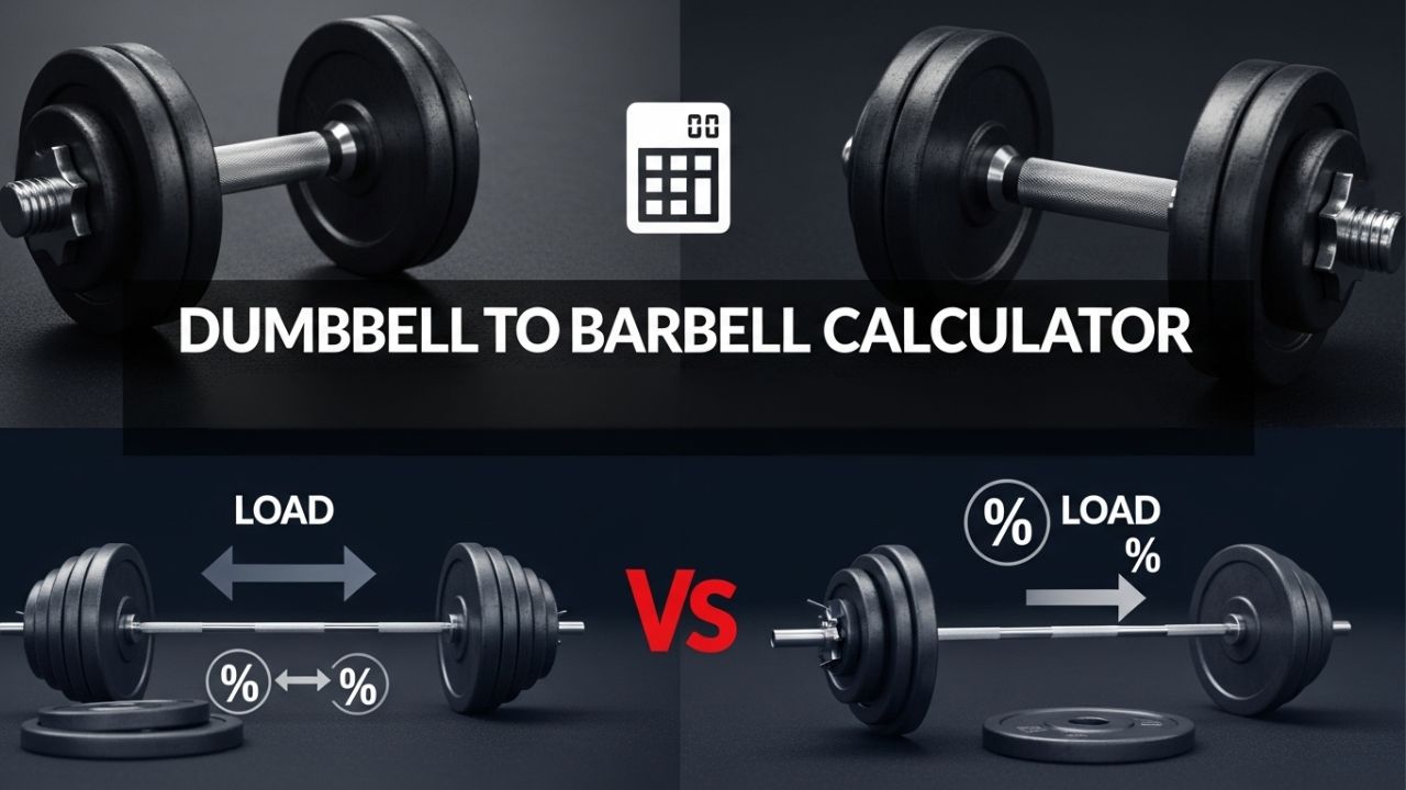Dumbbell to Barbell Load Converter