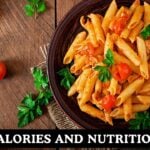 Pasta Calories and Nutrition Facts Calculator