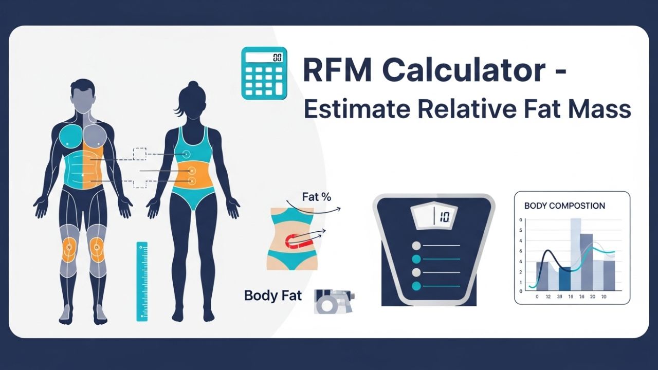 RFM (Relative Fat Mass) Calculator