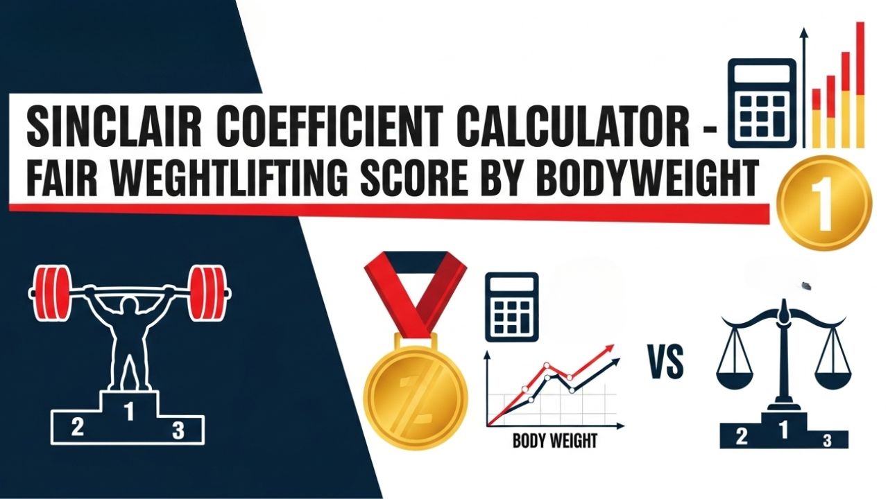 Sinclair Coefficient Calculator