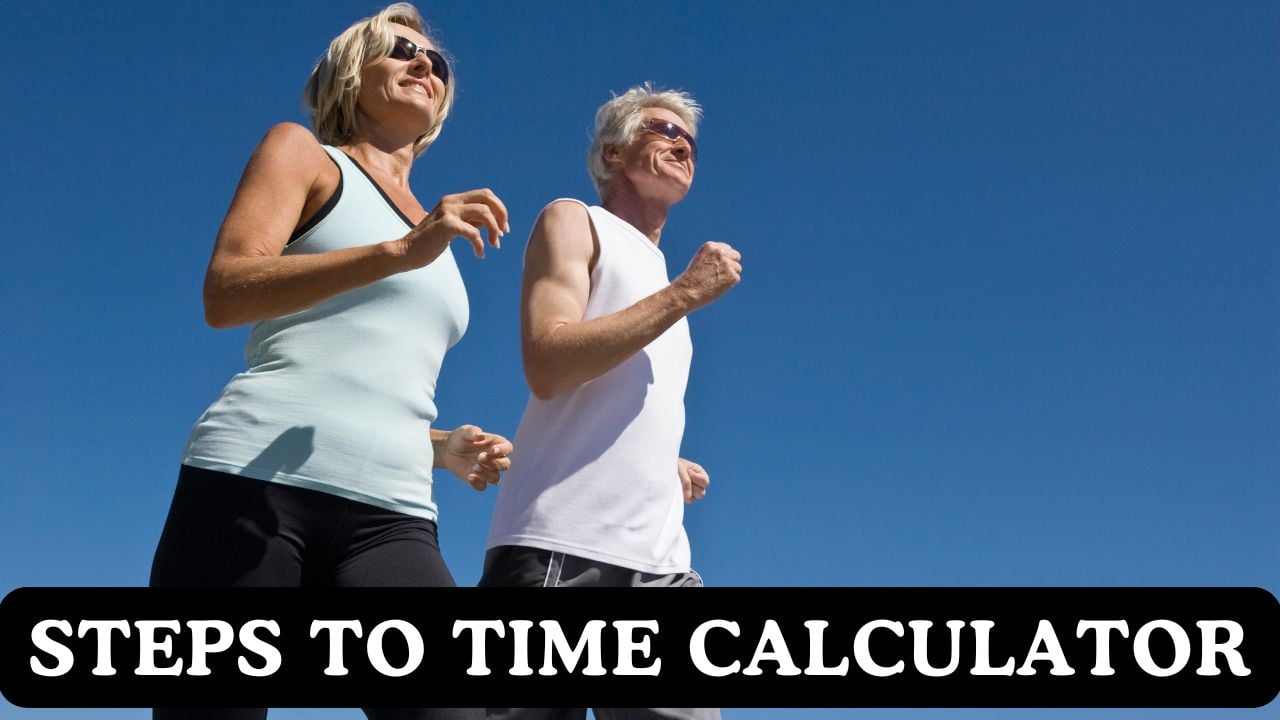 Steps to Time Calculator