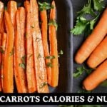 Cooked Carrots Calories and Nutrition Facts Calculator