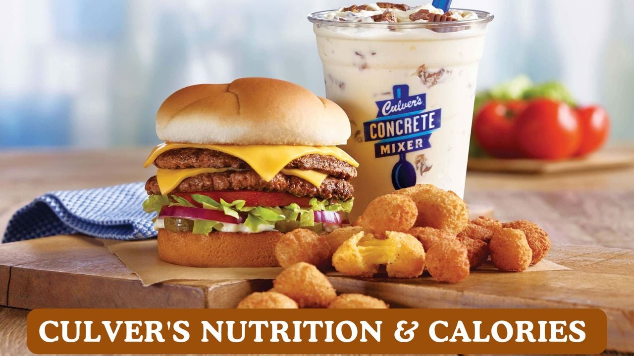 Culvers Nutrition & Calories