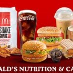 McDonald’s Nutrition & Calories Calculator